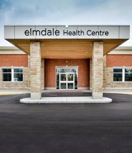 Accessible entrance of the Elmdale Health Centre